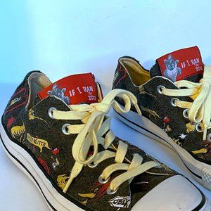 Converse Dr. Seuss  "If I Ran the Zoo" Low Tops